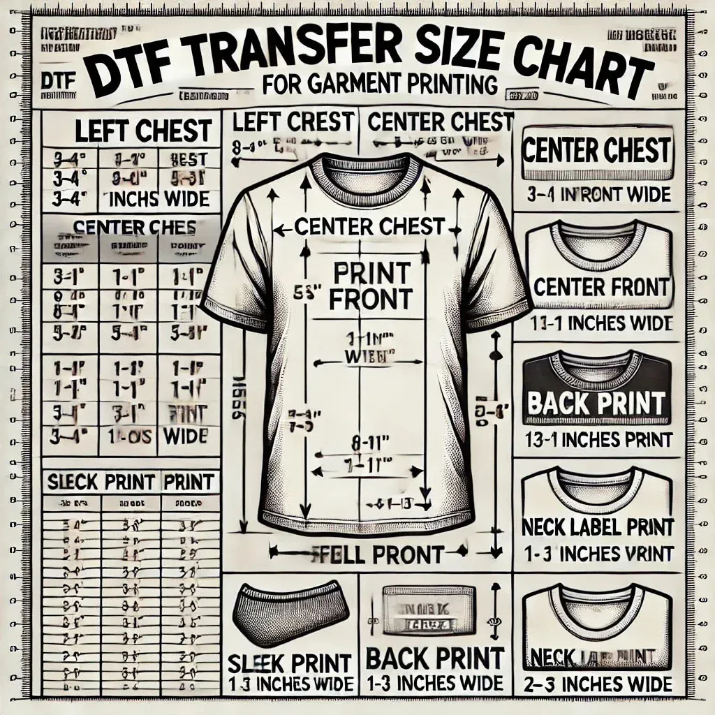 DTF Transfer by Size: Best Practices for All Print Sizes