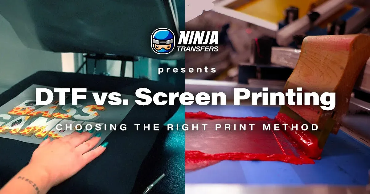 DTF Transfers vs Screen Printing: Which Method Is Better?