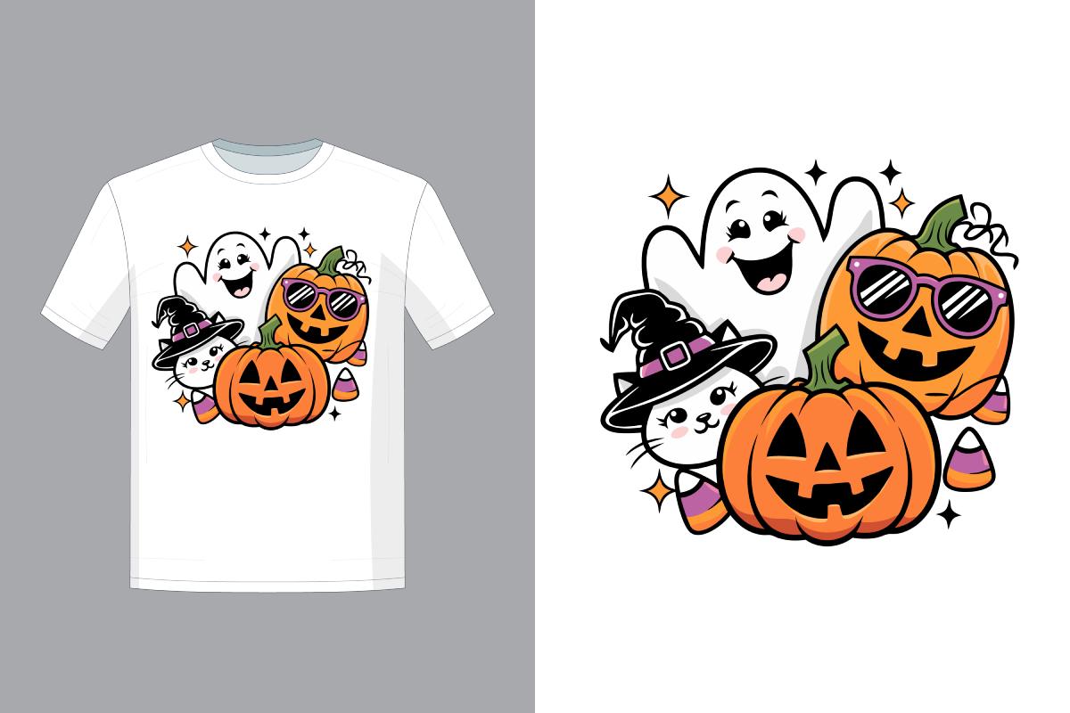 Spooky Halloween Transfers for Custom Apparel