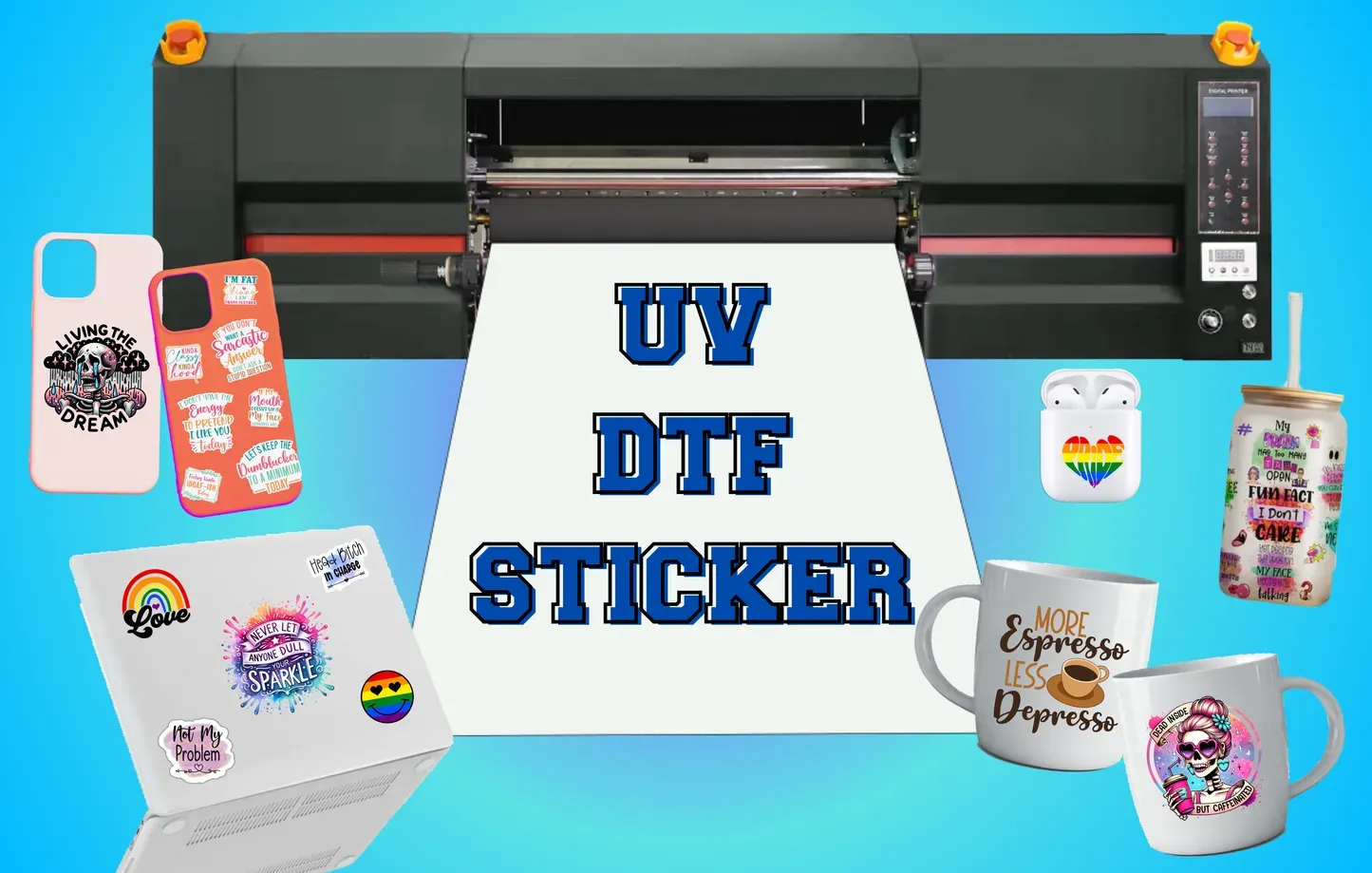 UV DTF Gangheet: Exploring Versatile Printing Solutions