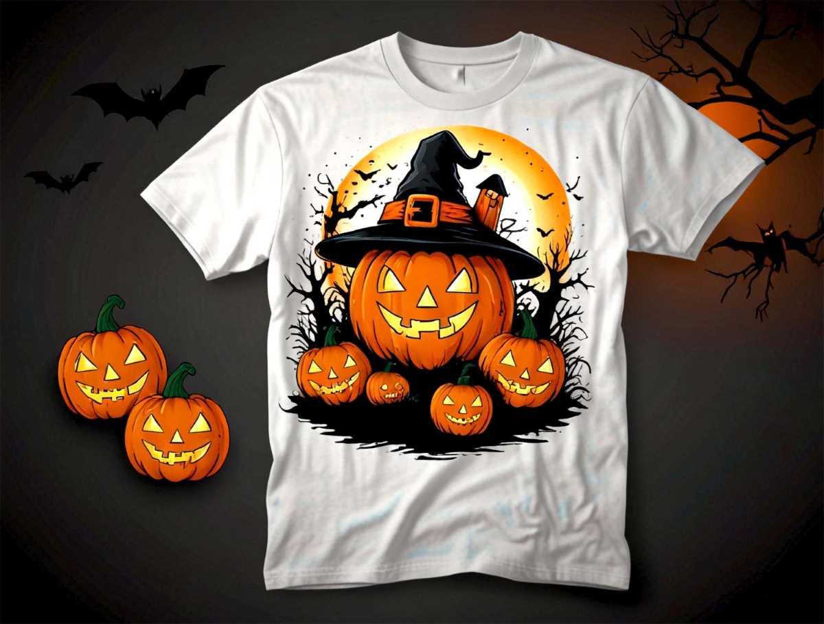 Spooky Halloween Transfers for Creative Outfits