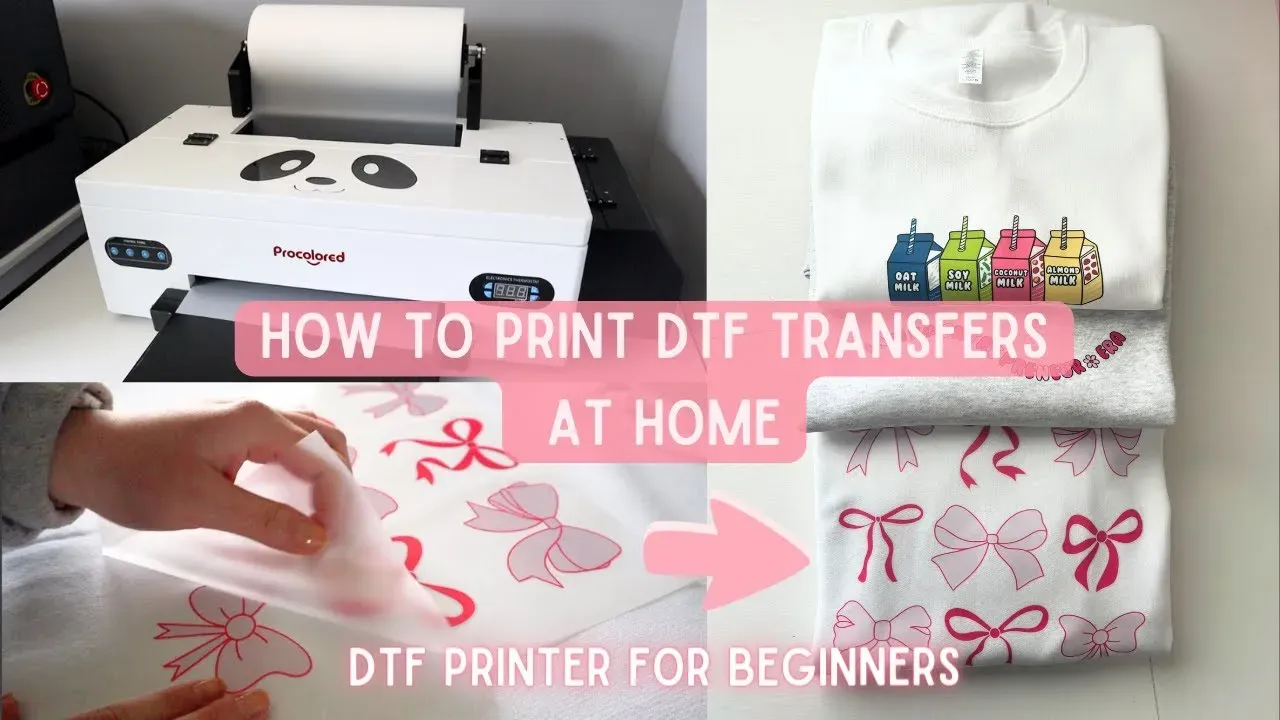 DTF Printing for Beginners: A Comprehensive Supplies Guide