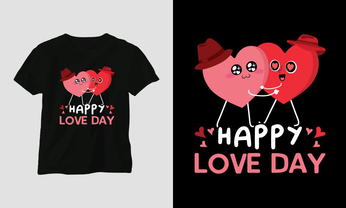Make Unique Tees with Valentines Day Transfers
