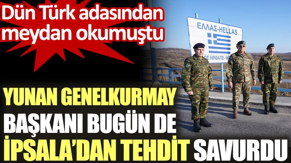 Yunan Genelkurmay Başkanı'na MSB'den Açıklama Geldi