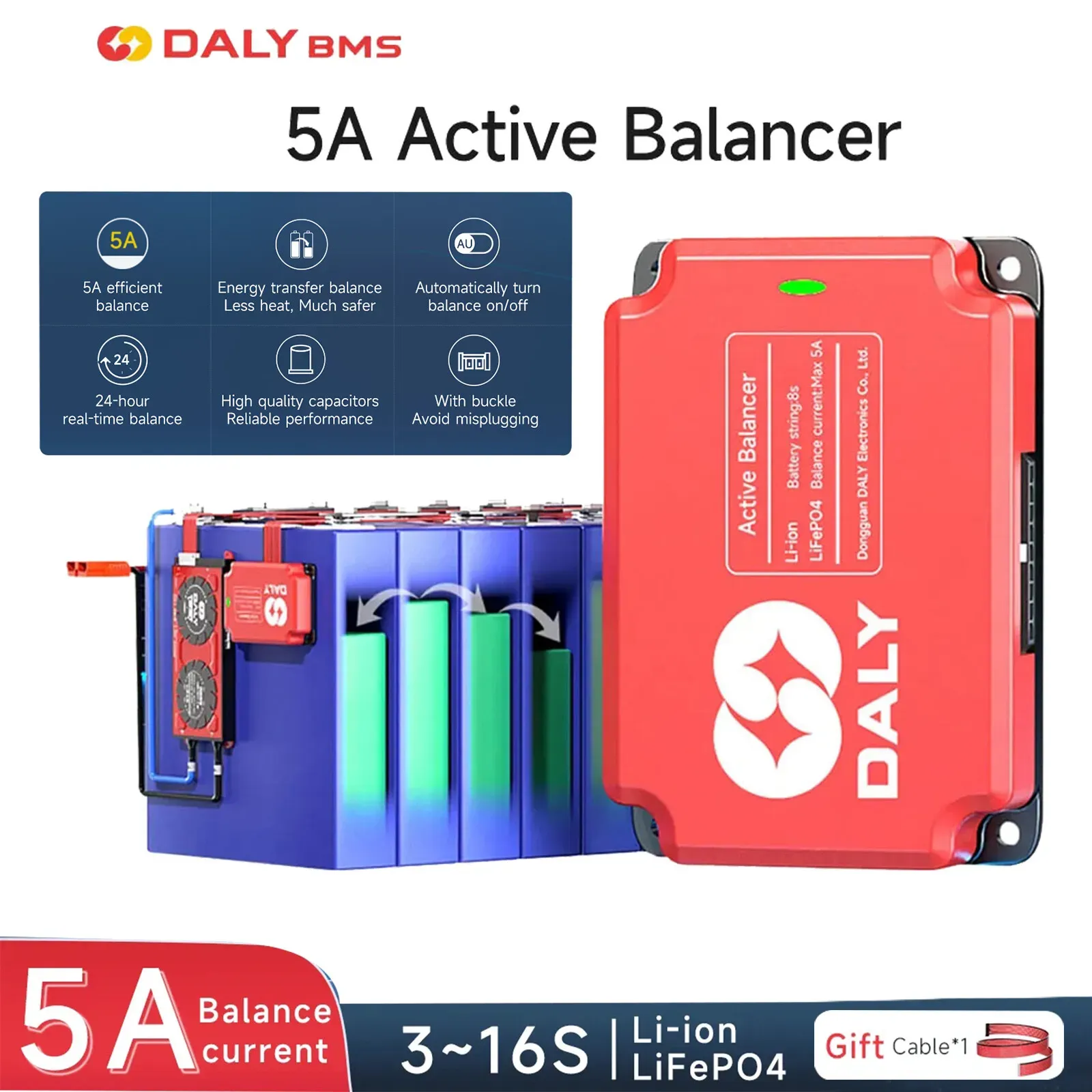 En iyi Daly BMS modelleri Li-ion LiFePO4 paketler için
