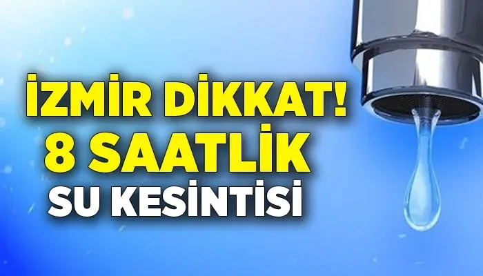 İzmir Su Kesintisi: 24 Haziran Programı ve Detaylar
