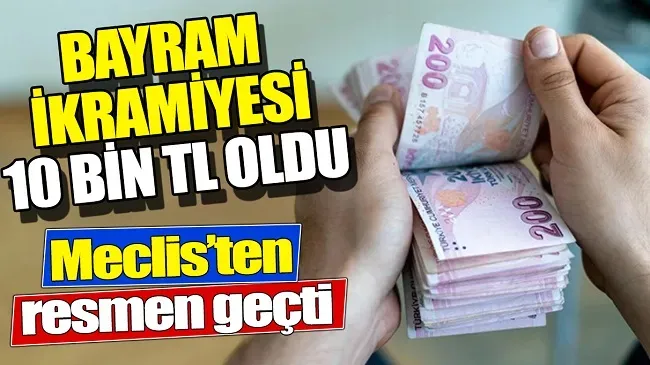 Bayram İkramiyesi için tarih açıklandı! Ödeme ne zaman?