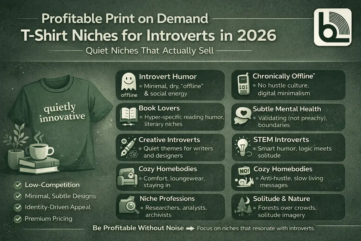 Print on demand niches 2026: Profitable ideas for apparel