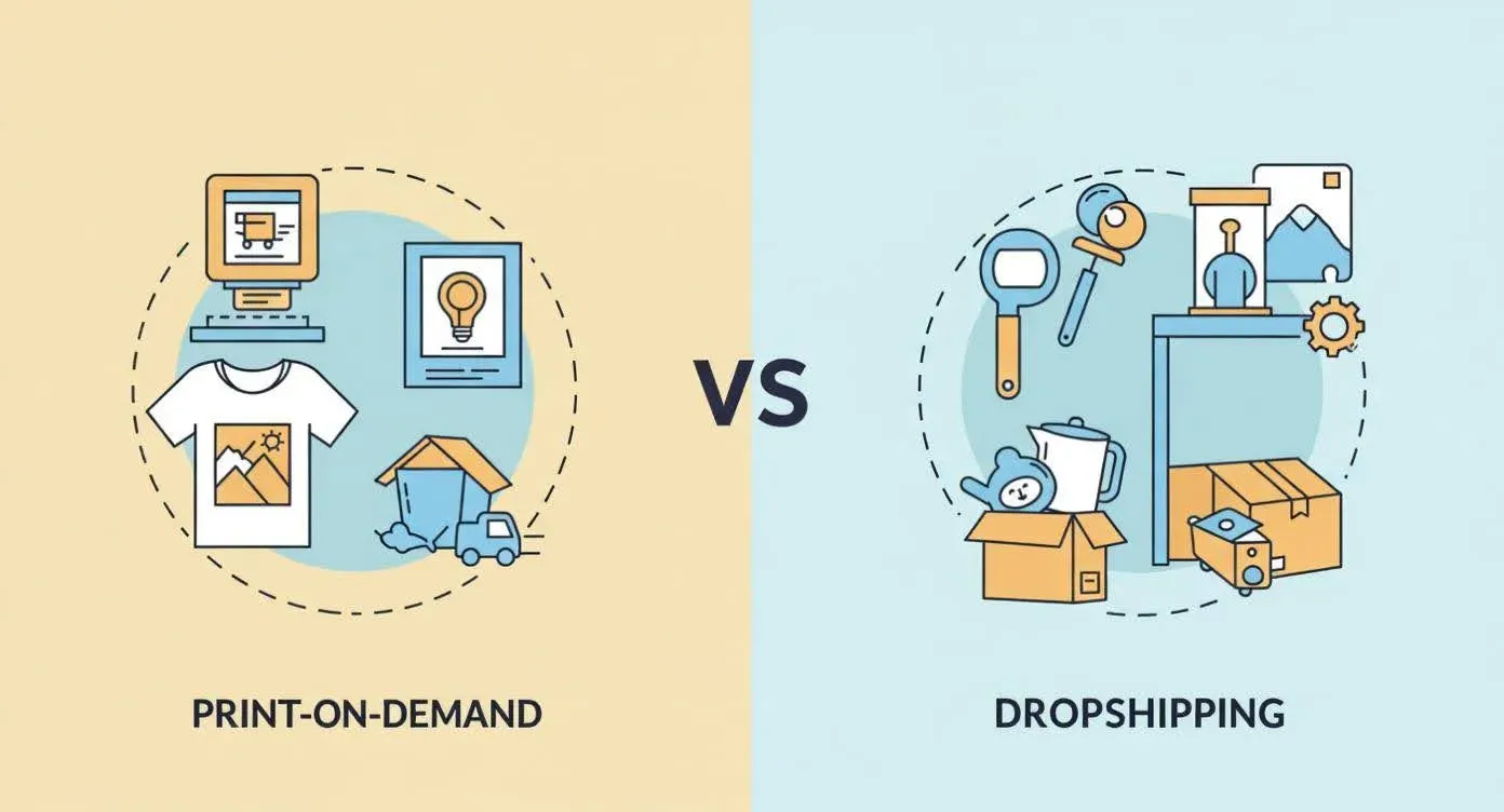 Print on Demand vs Dropshipping: Which Is Best for Ecommerce
