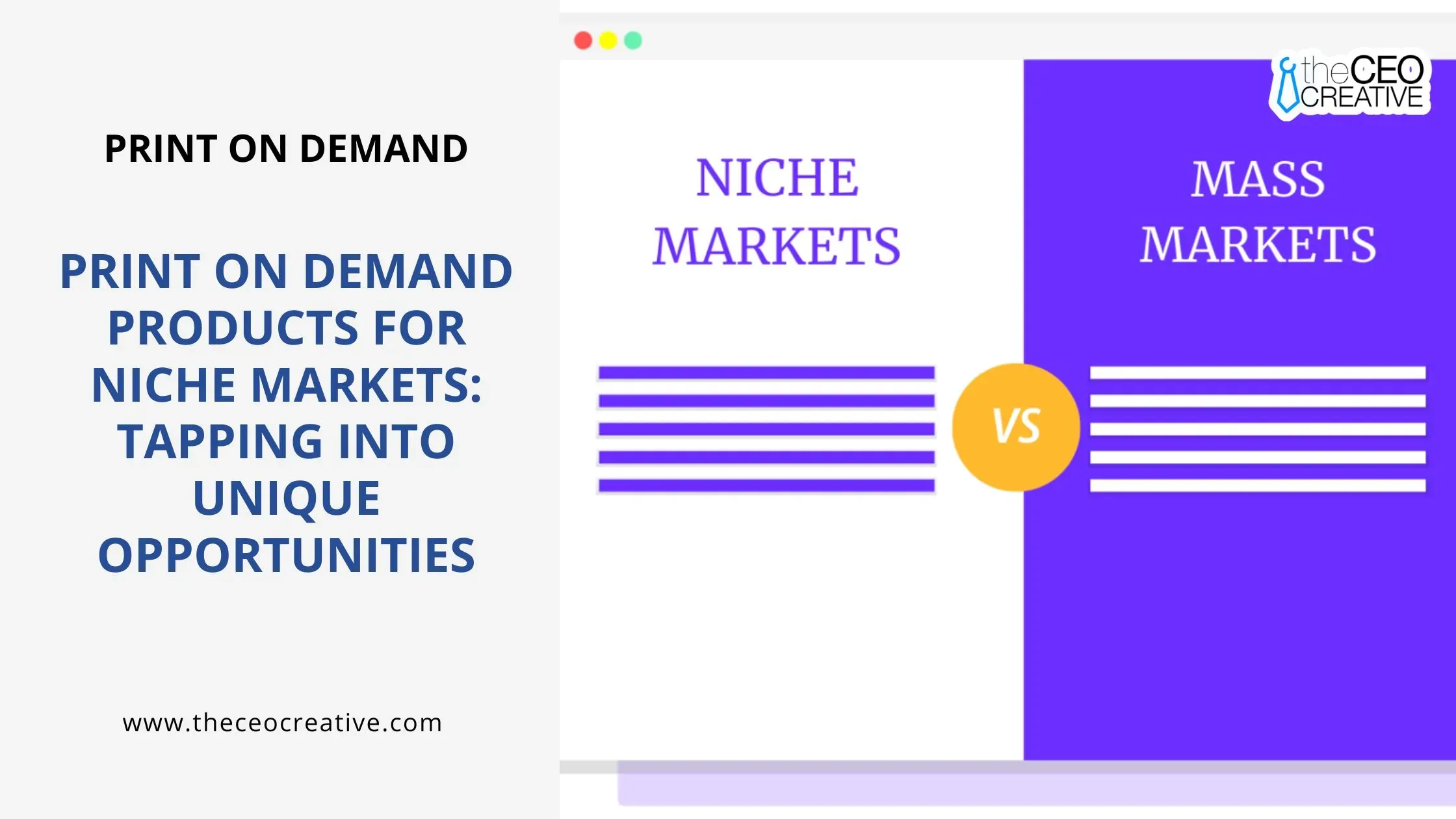 Print on Demand for Niche Markets: Profitable Theme Ideas