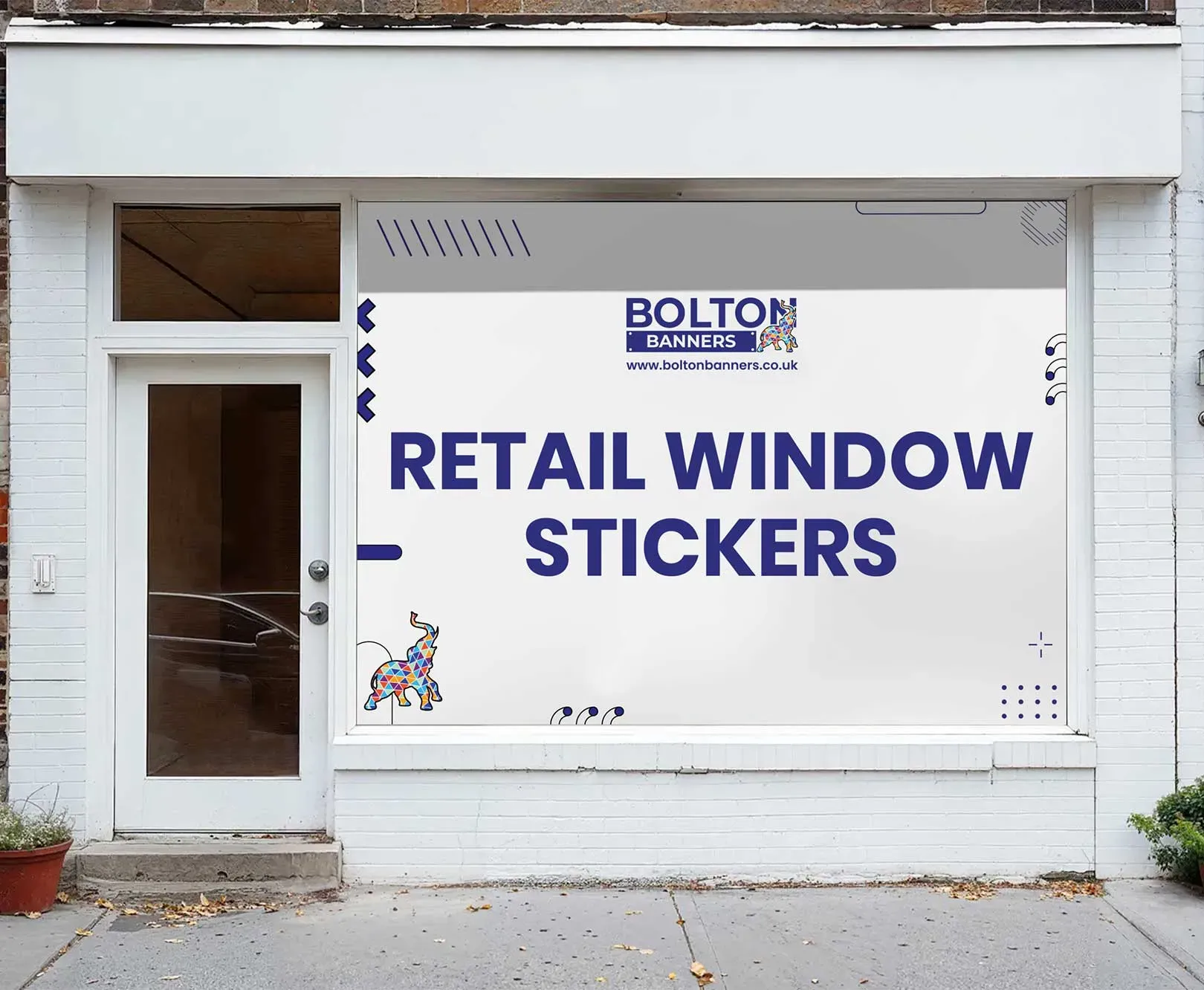 Custom Banner for Retail Windows: Attract Shoppers Fast