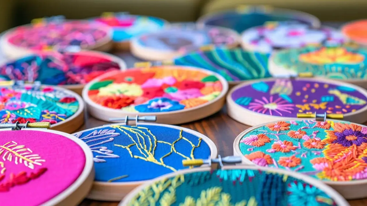 Creative Embroidered Design: Unconventional Stitches