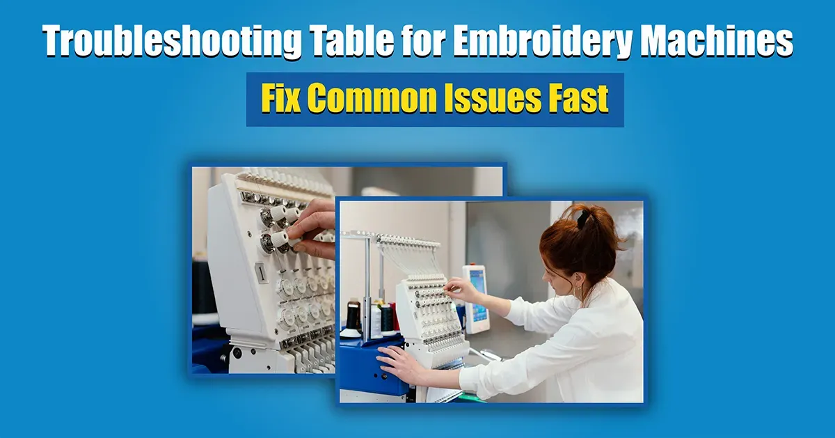 Troubleshooting embroidery problems: Tension and puckering