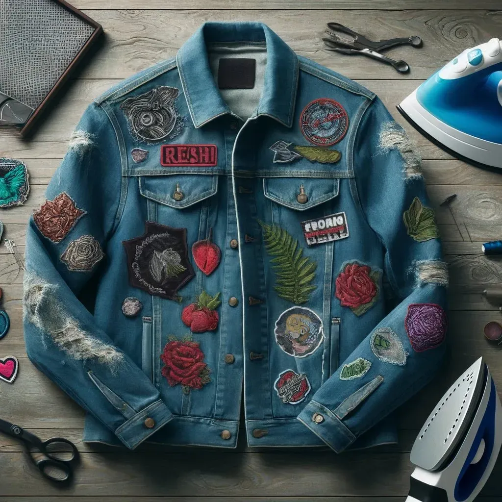 Patches Extend Wardrobe Life: Repair and Personalize