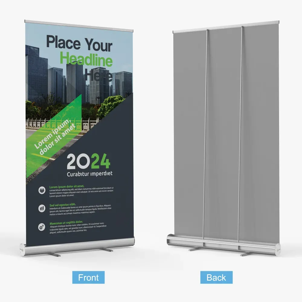 Budget Custom Roll-Up Displays: High-Impact Low-Cost Banners