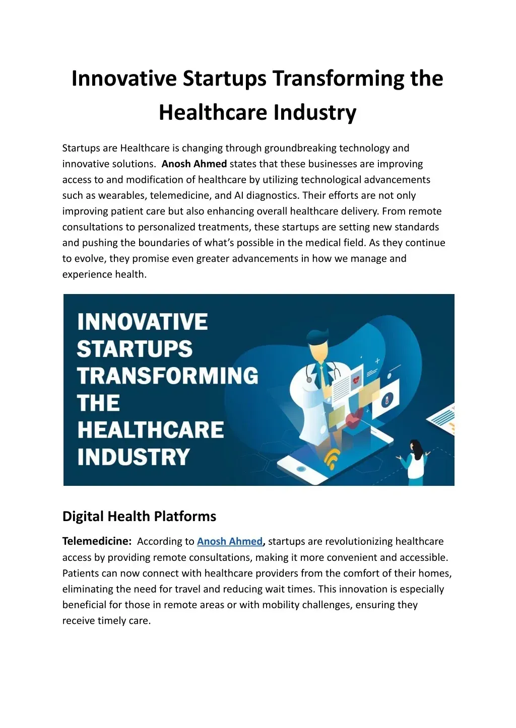 startups disrupting health tech in 2026: Trends and players