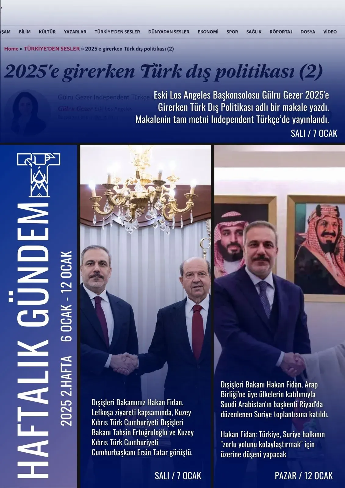 Gündem 2025: Bu Hafta Öne Çıkan Haberler ve Analizler