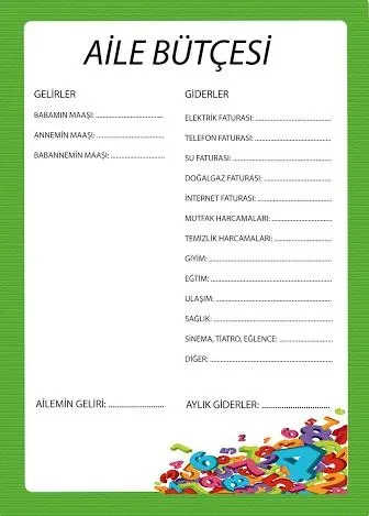 Aile Bütçesi Oluşturma: Finansal Hedefler ve Planlama