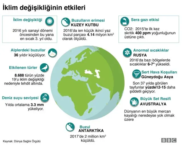İklim Değişikliği ve Küresel Etkiler: Haberler ve Riskler
