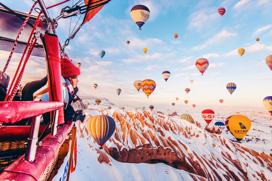 Kapadokya’da Kış Balon Turları İçin Erken Rezervasyon