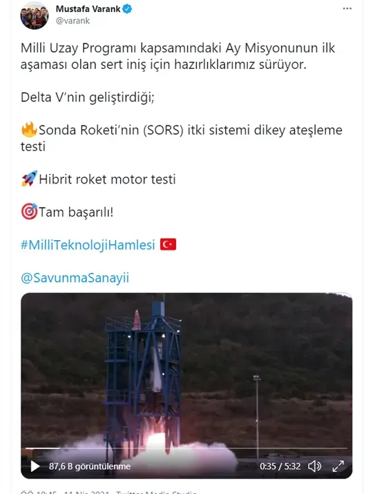 Avustralya Yerli Roket Denemesi Başarısız oldu