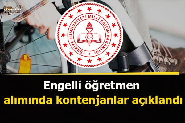 Öğretmen Atamalarında Kontenjanlar Açıklandı