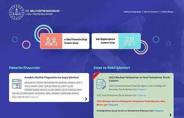 Adrese Dayalı Okul Sorgulama Nasıl Yapılır?