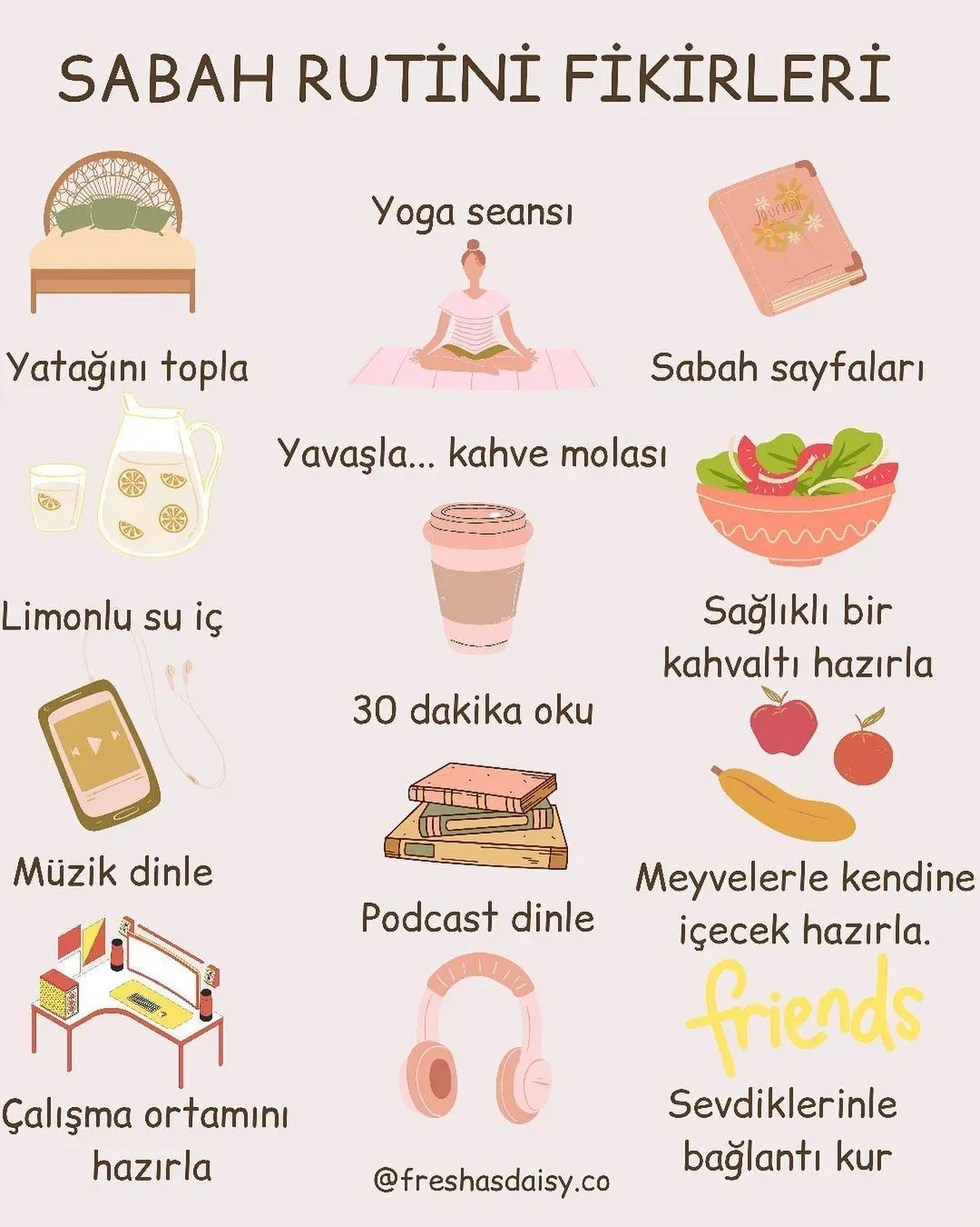 Günlük sağlık rutini: 10 basit adımla formda kalmaya başla