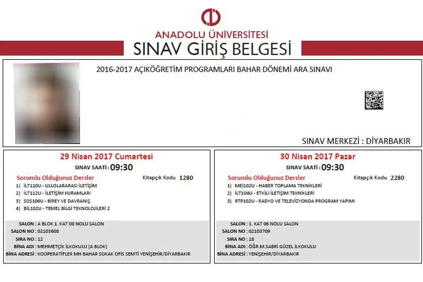 AÖF Sınav Giriş Belgesi: 2025 İle İlgili Bilgiler