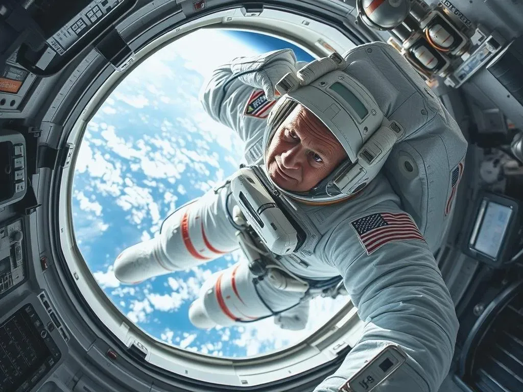 NASA'nın en yaşlı astronotu Don Pettit Uzay Görevinde