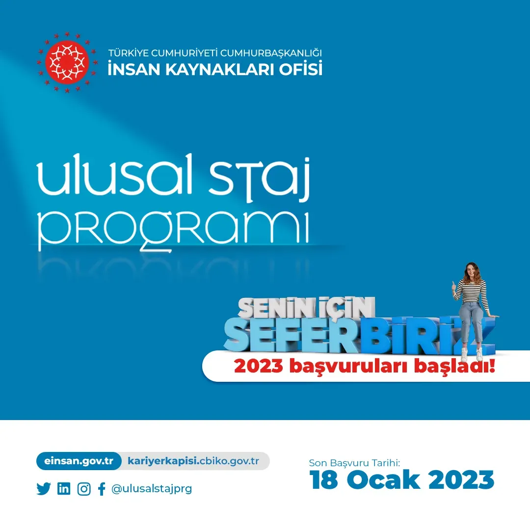 Ulusal Staj Programı: 2024-2025 Dönemi Fırsatları