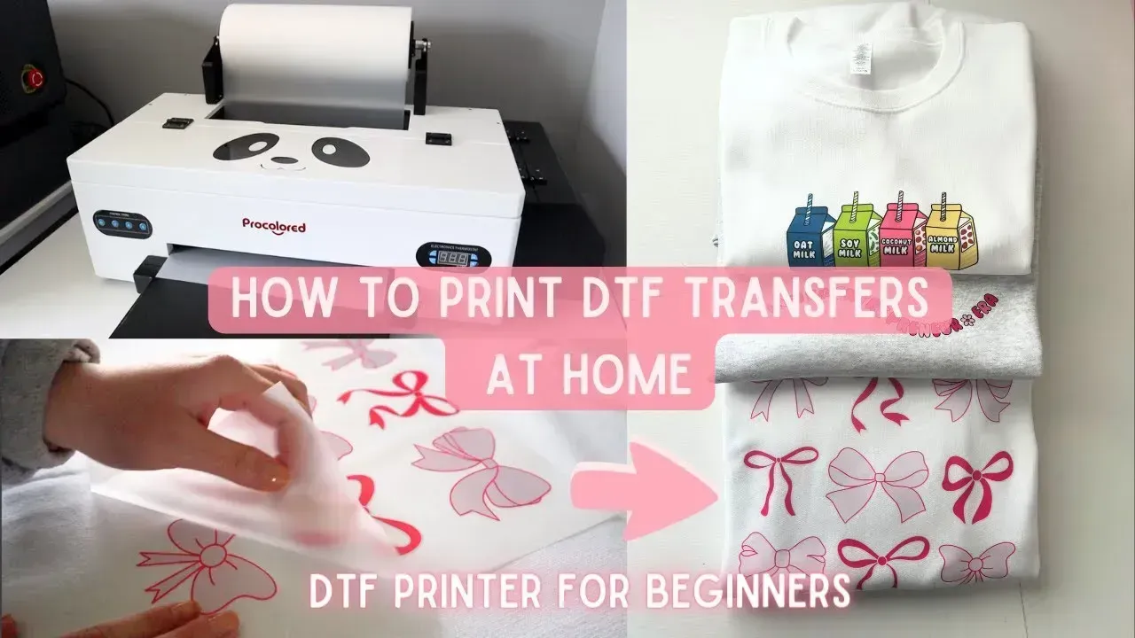 DIY DTF Transfers: Step-by-Step Tutorial for Beginners