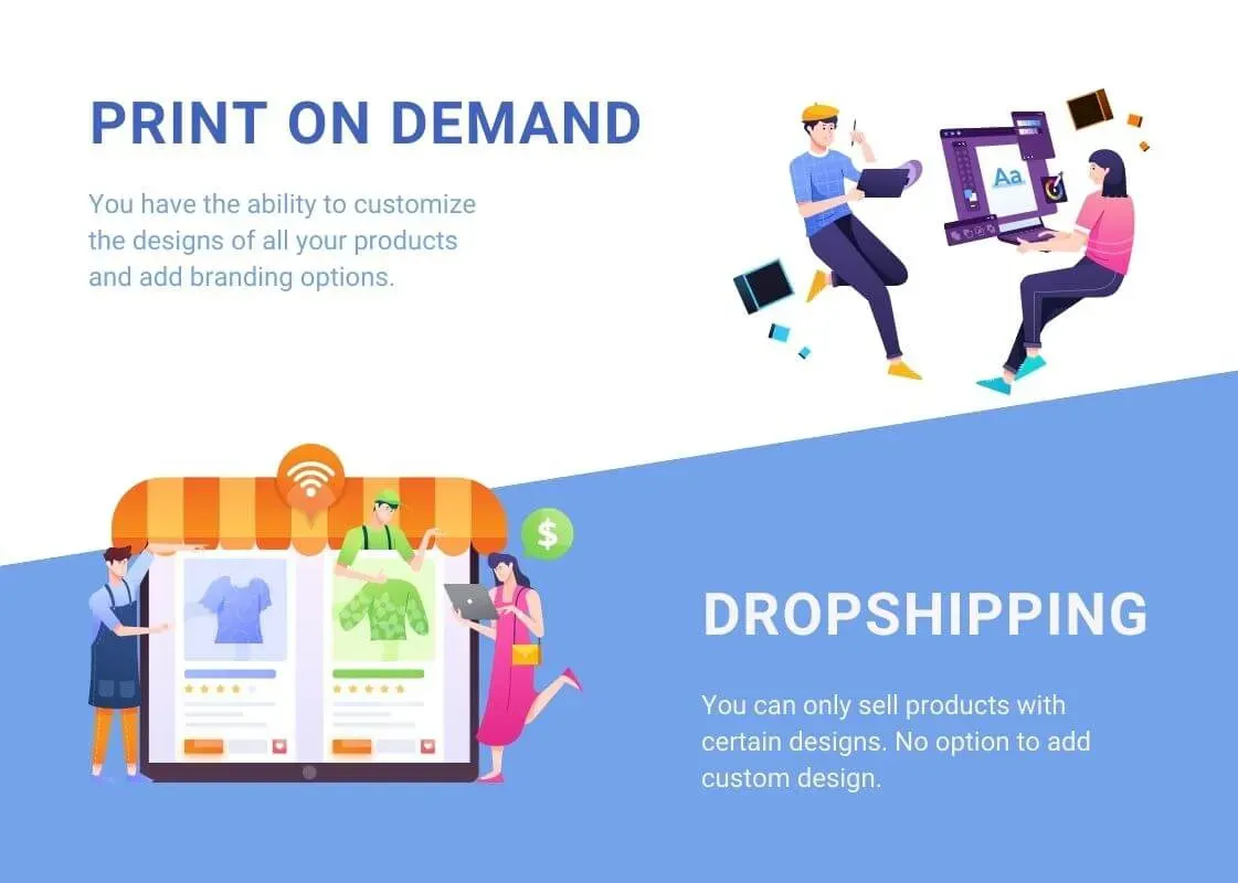 Print on Demand vs Dropshipping: Which Model Fits You?