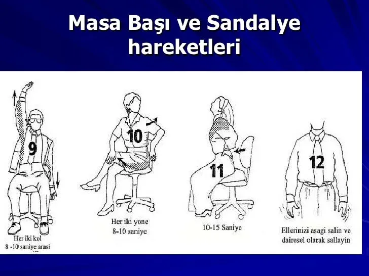 Ofis egzersizleri: En iyi rutiniyle sağlıklı çalışın
