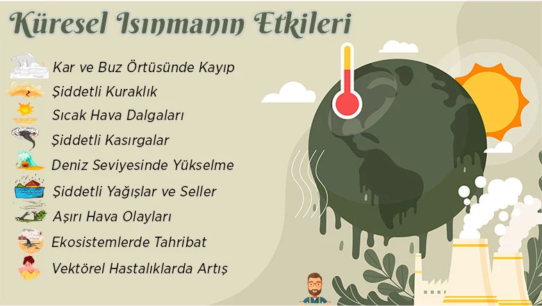Küresel Isınmanın Türkiye’ye Etkileri ve Alınan Önlemler