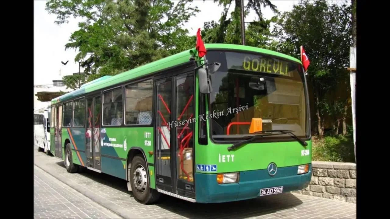 97 numaralı İETT otobüsü ile İstanbul'da Seyahat