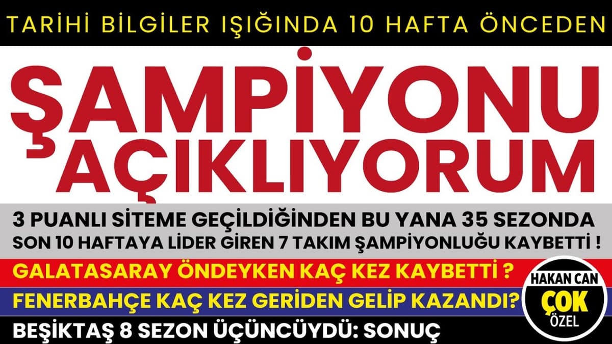Şampiyonluk Yarışı Kızışıyor