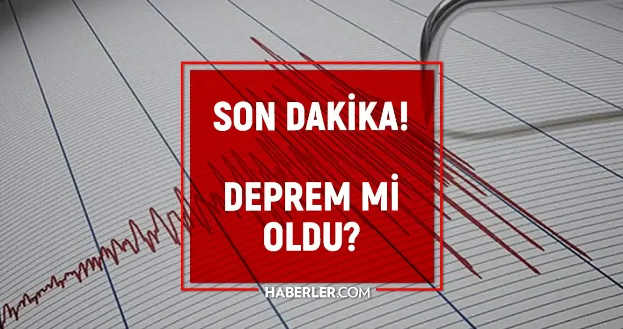 İstanbul Deprem: Son Dakika 31 Temmuz 2025 Bilgileri