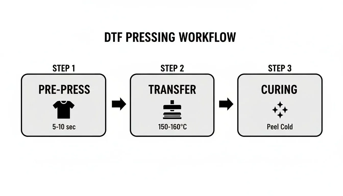 DTF transfers workflow: From design to dress, complete guide