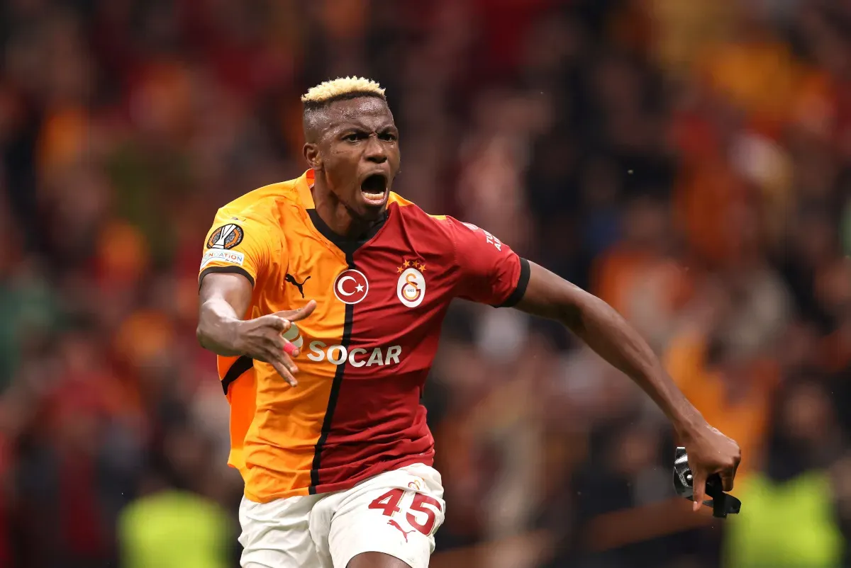 Victor Osimhen Galatasaray'da Mutluluğunu Paylaşıyor