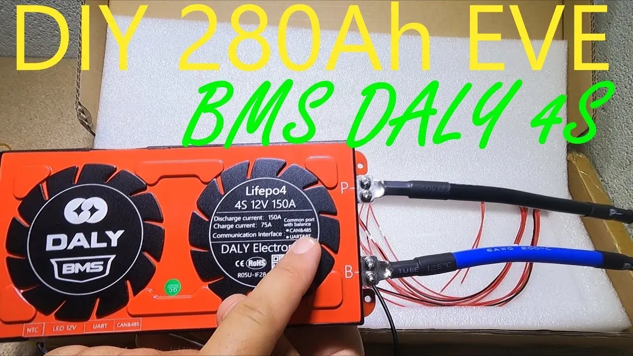Daly BMS ile DIY Projeler: E-Bike ve RC Batarya Rehberi