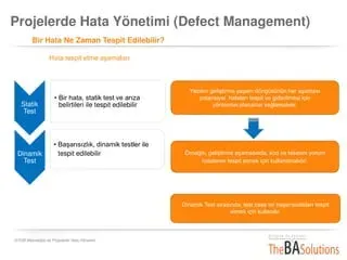 Yazılım projelerinde hata yönetimi: riskler ve öncelik