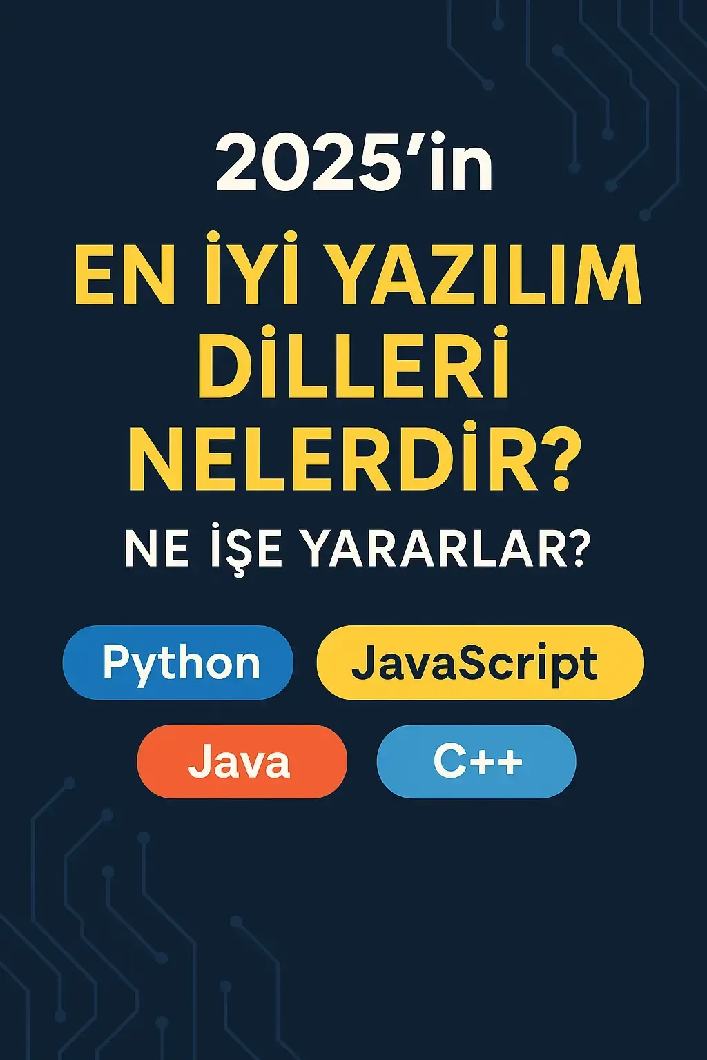 Yazılım Geliştirme İçin En İyi Diller: Python ve Java