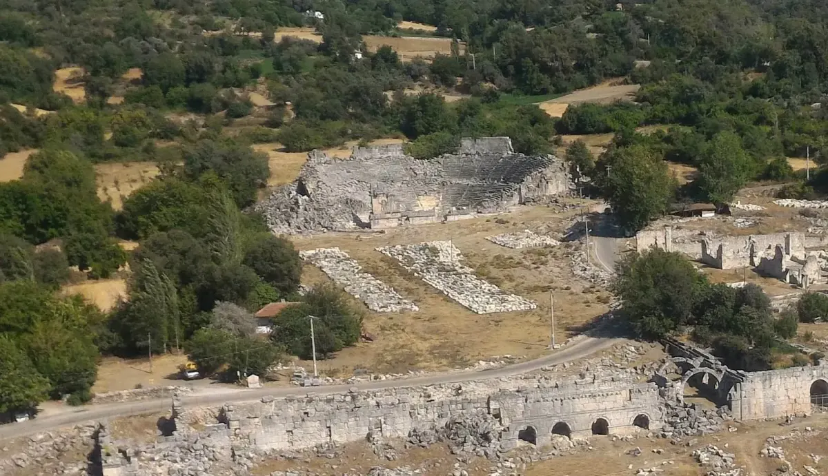 Tlos Antik Kenti Tiyatrosu Restore Ediliyor ve Açılıyor