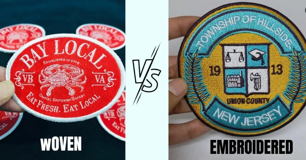 Embroidered Patches vs Woven Patches: A Quick Guide
