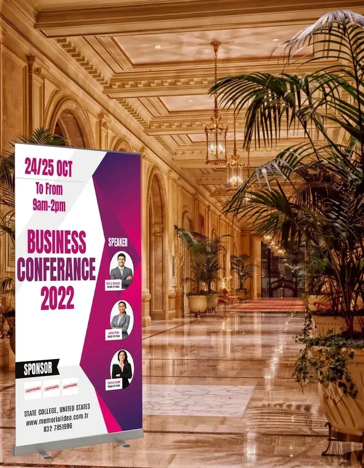 Custom roll-up banners for events: The ultimate guide