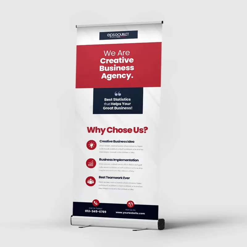 Cost-Effective Custom Roll Up Banners That Save Money
