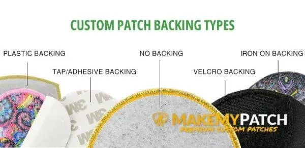 Patch backing techniques for custom patches: heat, iron, sew