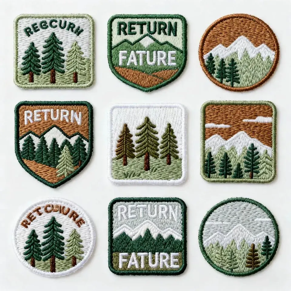 Durable embroidered patches: Materials for long-lasting