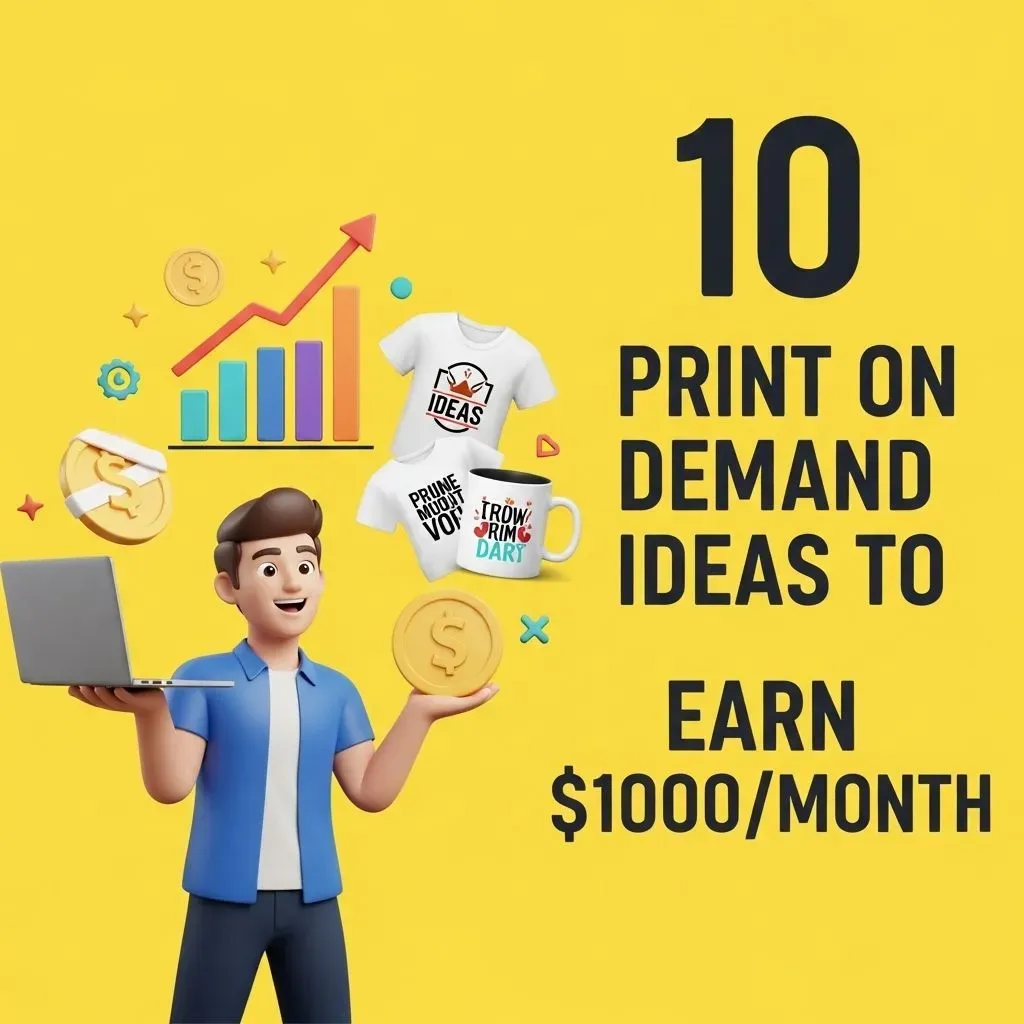 Profitable print on demand ideas to try now for niches